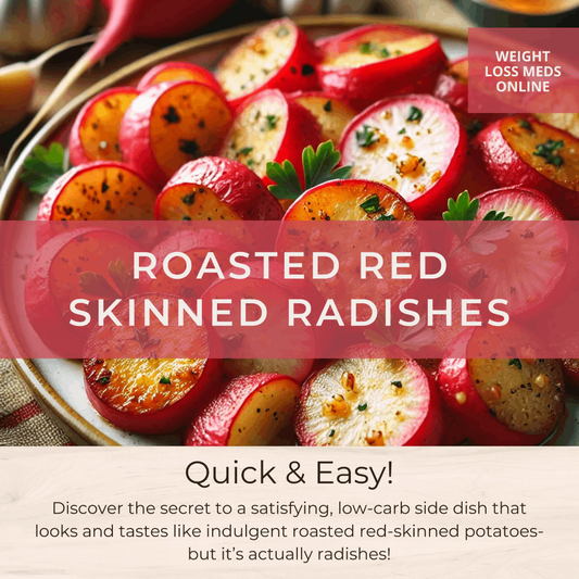 Low-carb roasted radish recipe that tastes like potatoes—quick, keto-friendly, and full of citrusy flavor!