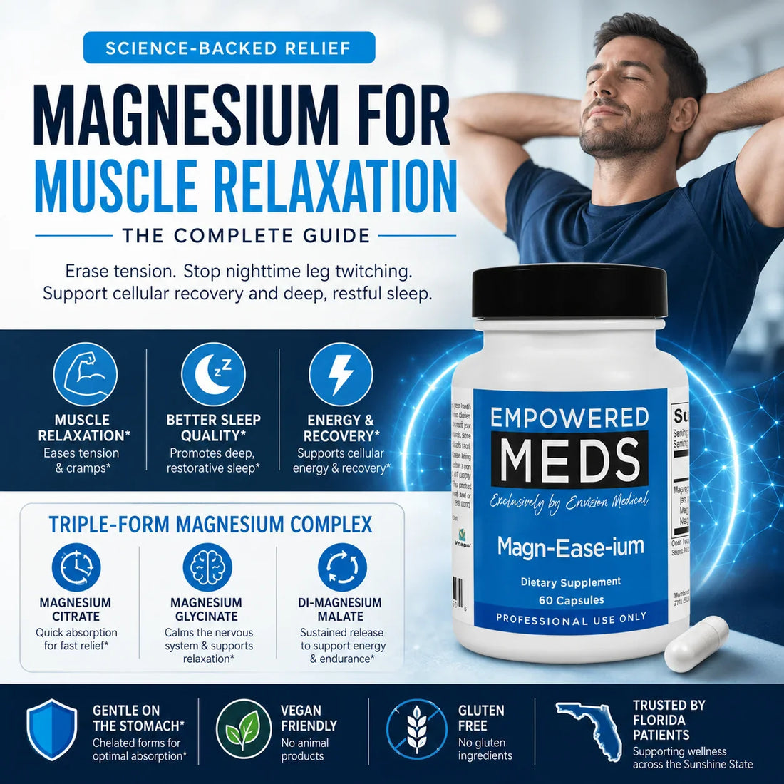 The Science of Magnesium for Muscle Relaxation and Cellular Recovery