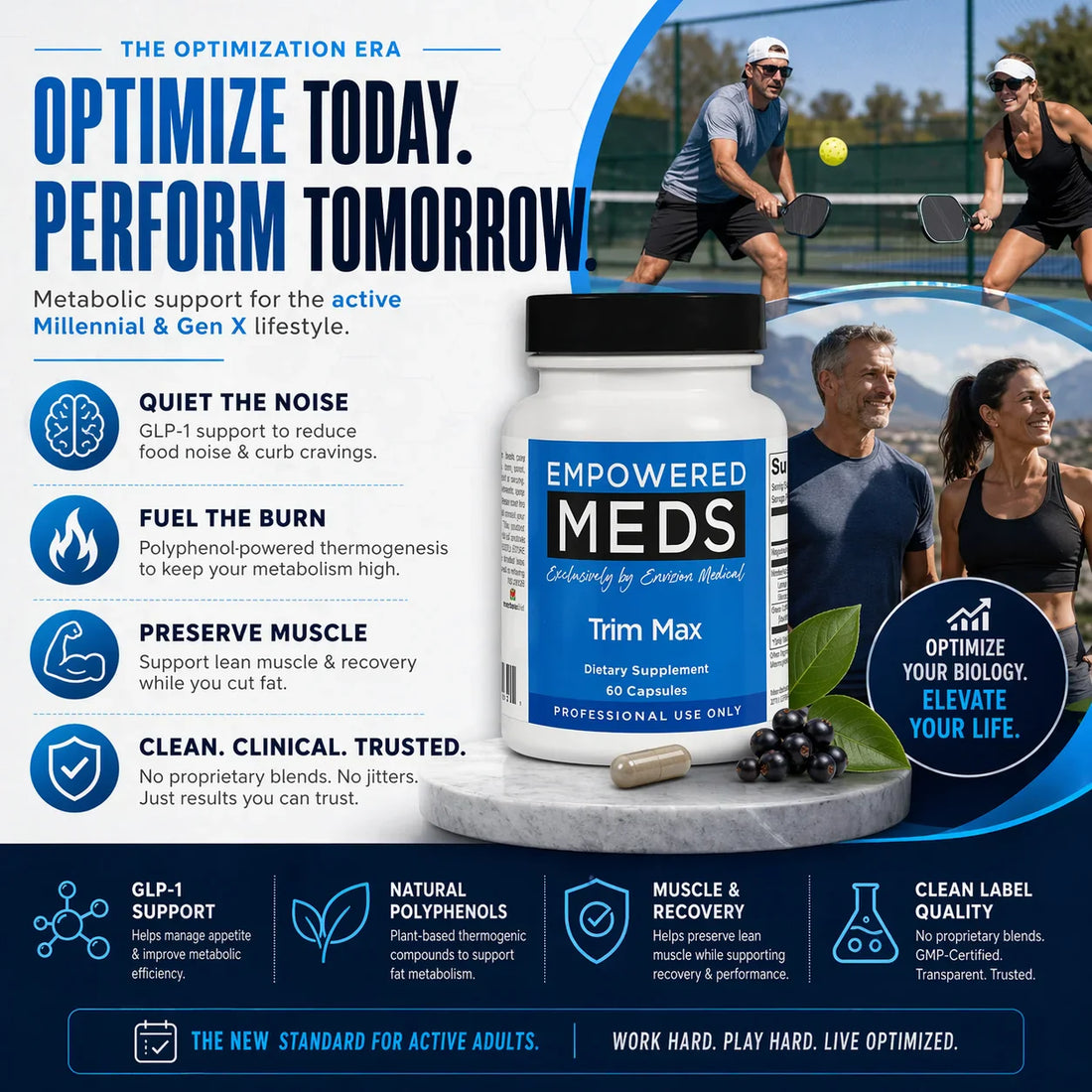 How GLP-1s, Peptides, and Metabolic Stacking Are Redefining the Prime Years